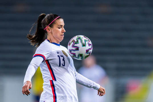 Alex Morgan of USA