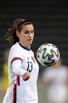 Alex Morgan of USA