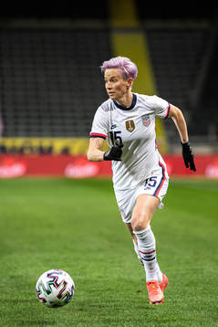 Megan Rapinoe of USA