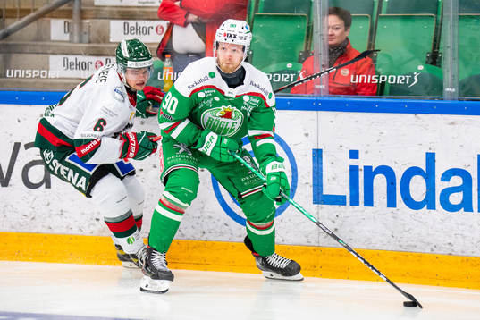 Rögles Ted Brithén och Frölundas Mattias Norlinder