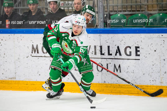 Rögles Leon Bristedt och Frölundas Anders Grönlund