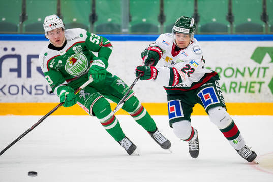 Rögles Moritz Seider och Frölundas Linus Nässén