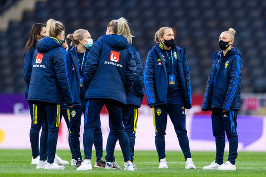 Magdalena Eriksson and Hanna Bennison of Sweden