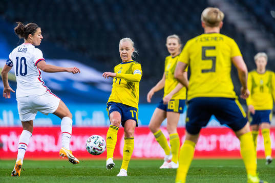 Caroline Seger of Sweden
