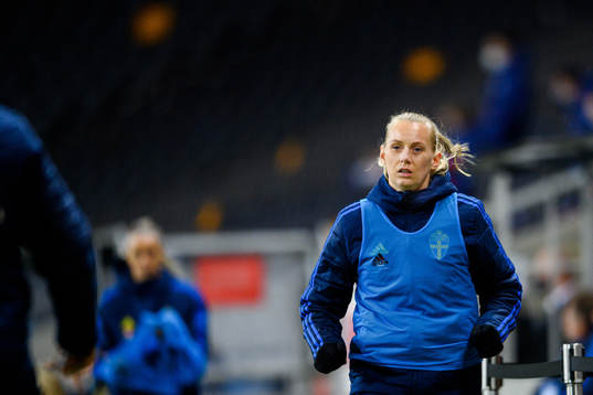 Stina Blackstenius of Sweden