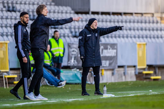 Landskronas tränare Billy Magnusson