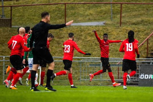 Vasalunds spelare jublar