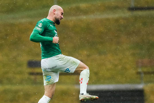 Jönköpings Perparim Beqaj jublar