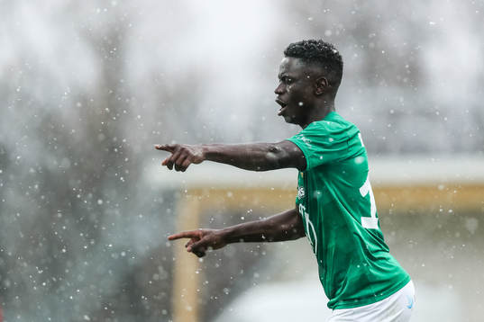 Jönköpings  Eric Johana Omondi jublar