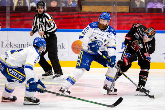Leksands Mattias Ritola och Örebros Emil Larsson
