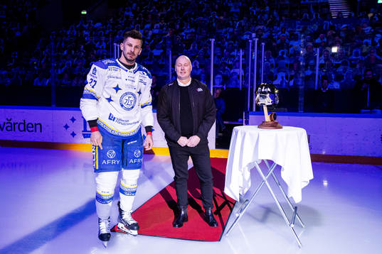 Leksands Marek Hrivik tilldelas guldhjälmen