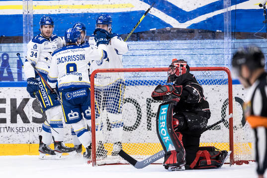 Leksands Carter Ashton jubel
