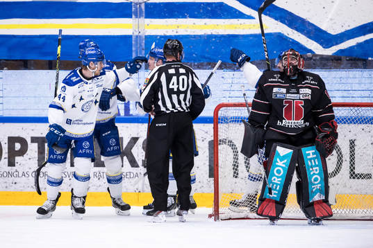 Leksands Carter Ashton jubel