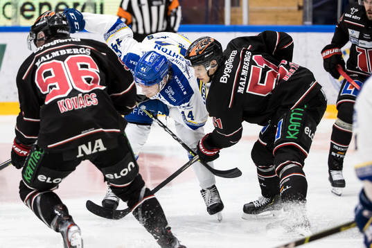 Leksands Carter Ashton och Örebros Kristian Näkyvä