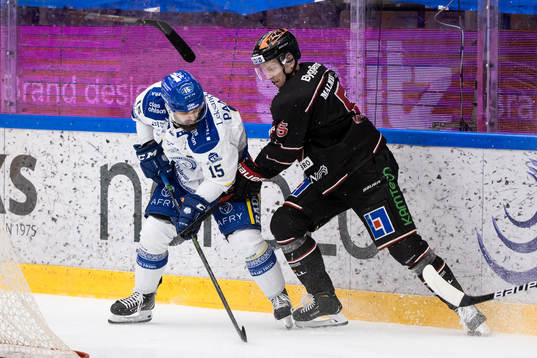 Leksands Otto Paajanen och Örebros Gustav Backström