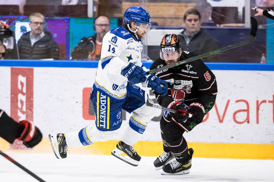 Leksands Oskar Lang och Örebros Stefan Warg