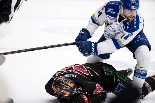 Leksands Oskar Lang och Örebros Emil Larsson