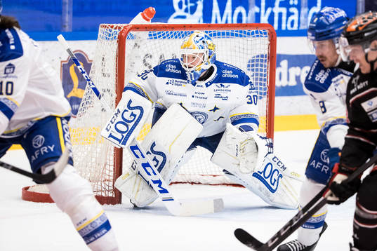 Leksands målvakt Janne Juvonen