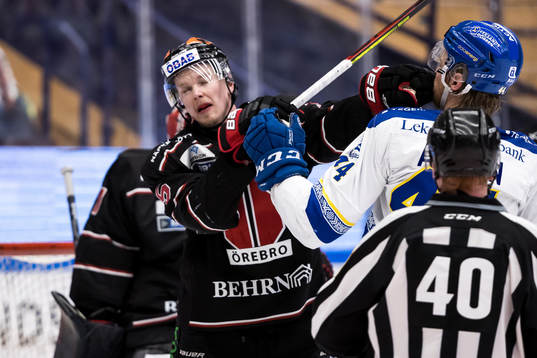 Örebros Gustav Backström och Leksands Carter Ashton