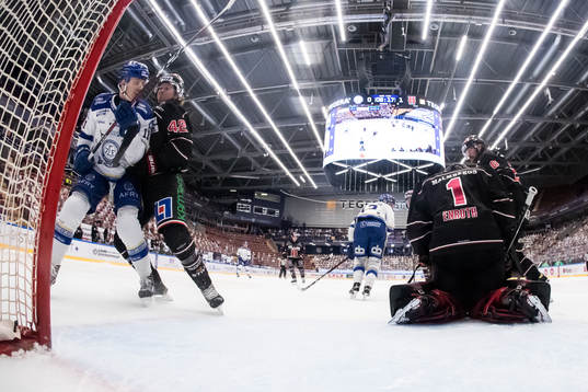 Leksands Martin Karlsson och Örebros Kalle Jellvert och