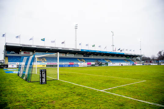 Vångavallen innan fotbollsmatchen i Superettan mellan