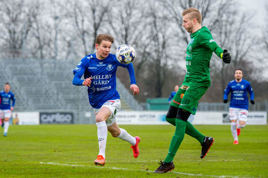 Trelleborgs Johan Blomberg och Norrbys Melvin Andersson