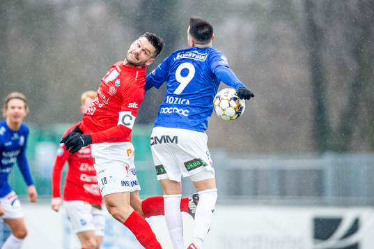 Norrbys Ivo Dominik Pekalski mot Trelleborgs Dzenis Kozica