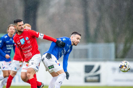 Norrbys Ivo Dominik Pekalski mot Trelleborgs Dzenis Kozica