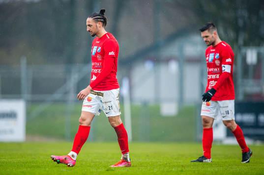 Norrbys Dijan Vukojevic och Ivo Dominik Pekalski deppar