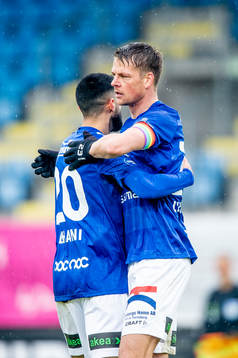 Trelleborgs Mouhammed Ali Dhaini och Fredrik Liverstam