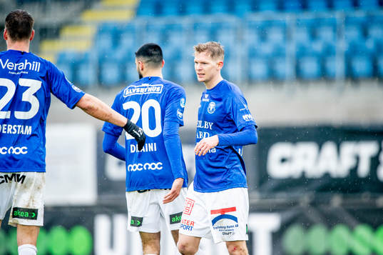 Trelleborgs Mouhammed Ali Dhaini och Fritiof Björkén