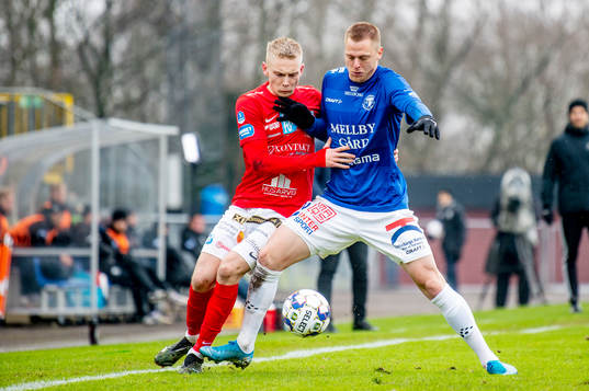 Norrbys Johan Brannefalk mot Trelleborgs Mattias Håkansson