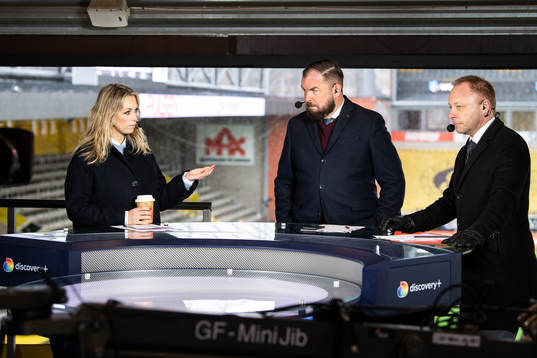 Karin Frick, Alexander Axén och Anders Andersson i