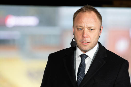 Anders Andersson i Discovery+ studion