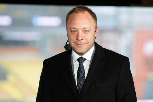 Anders Andersson i Discovery+ studion