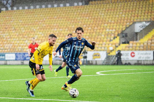 Elfsborgs Rasmus Alm och Djurgårdens Hjalmar Ekdal