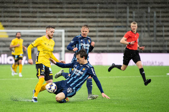 Elfsborgs Rasmus Alm och Djurgårdens Hjalmar Ekdal