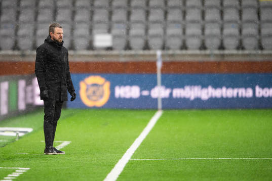Elfsborgs manager Jimmy Thelin