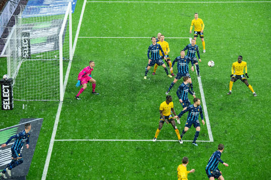 Djurgårdens målvakt Aleksandr Vasyutin