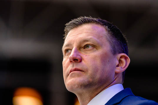 Färjestads assisterande tränare Pelle Prestberg