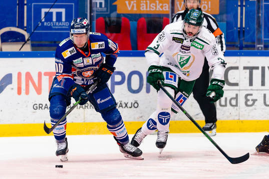 Växjös Richard Gynge och Färjestads Jens Westin