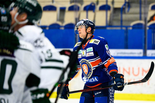Växjös Jack Drury deppar