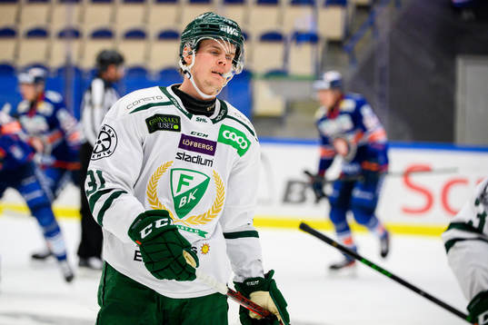 Färjestads Carl Jakobsson deppar