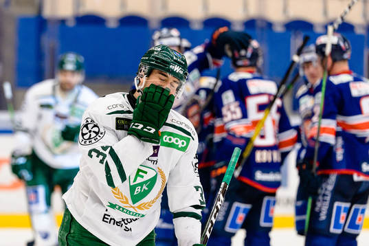 Färjestads Michael Lindqvist deppar