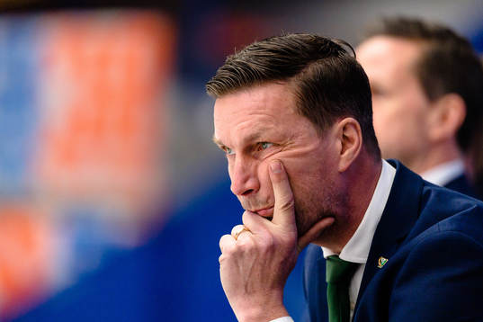 Färjestads tränare Johan Pennerborn