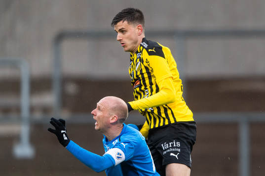 Halmstads Andreas Johansson och Häckens Alexander