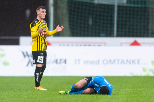 Häckens Tobias Heintz reagerar