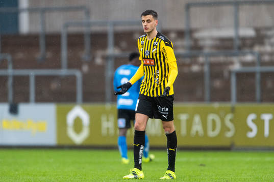 Häckens Alexander Jeremejeff  reagerar