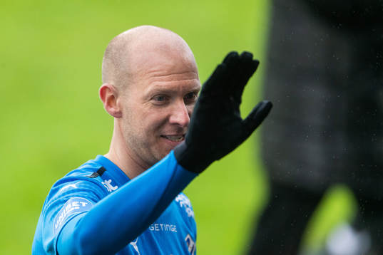 Halmstads Andreas Johansson jublar