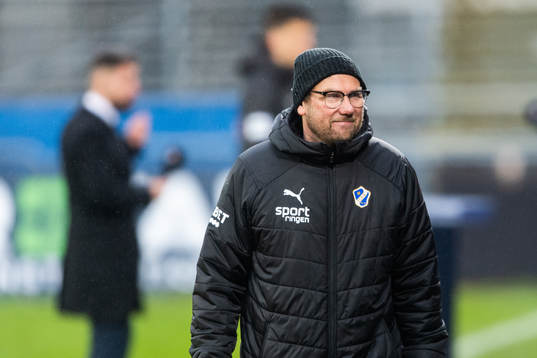 Halmstads tränare Magnus Haglund